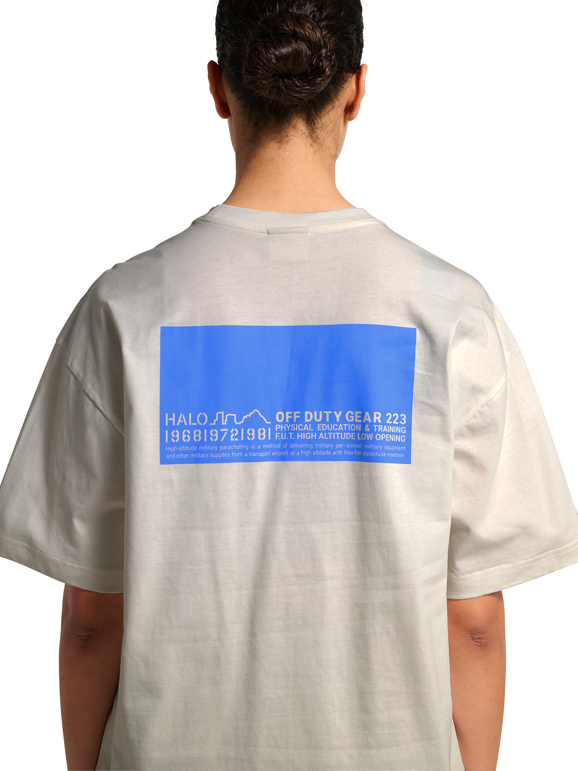 HALO GRAPHIC BOXY T-SHIRT
