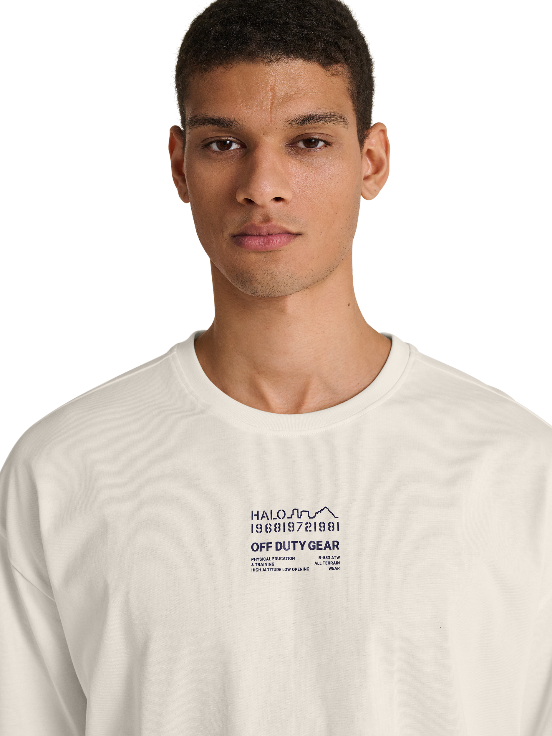 HALO GRAPHIC BOXY T-SHIRT