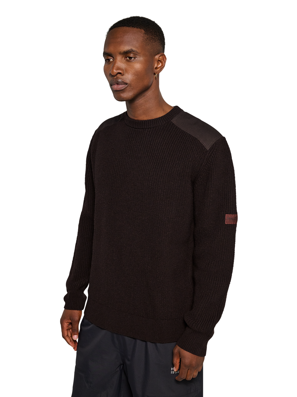HALO WOOL CREW KNIT