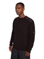 HALO WOOL CREW KNIT