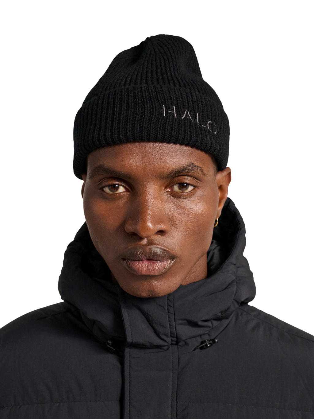HALO  WOOL RIB BEANIE
