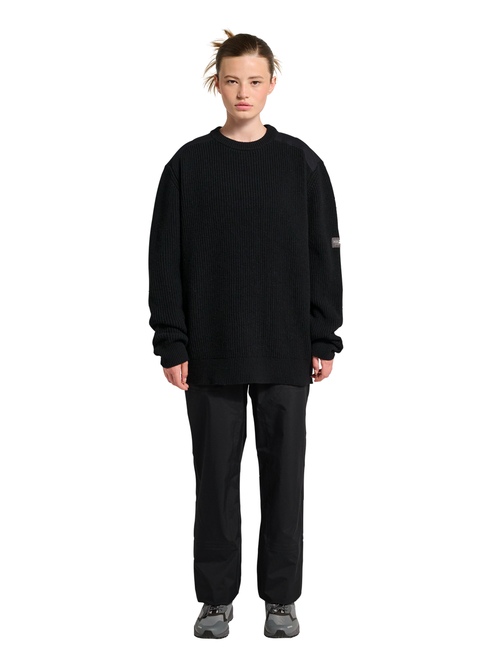 HALO WOOL CREW KNIT