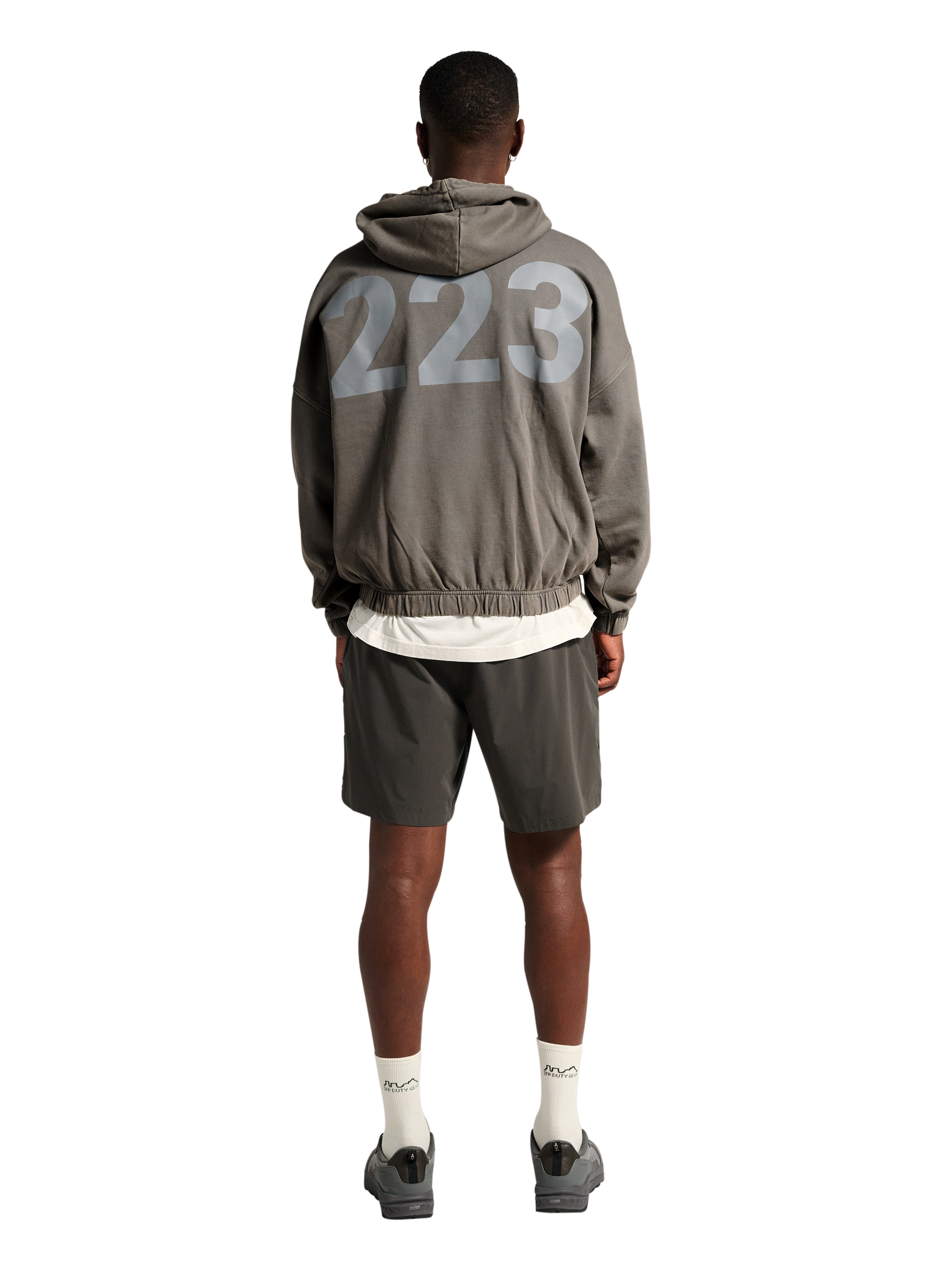 HALO DHOBI BOXY HOODIE