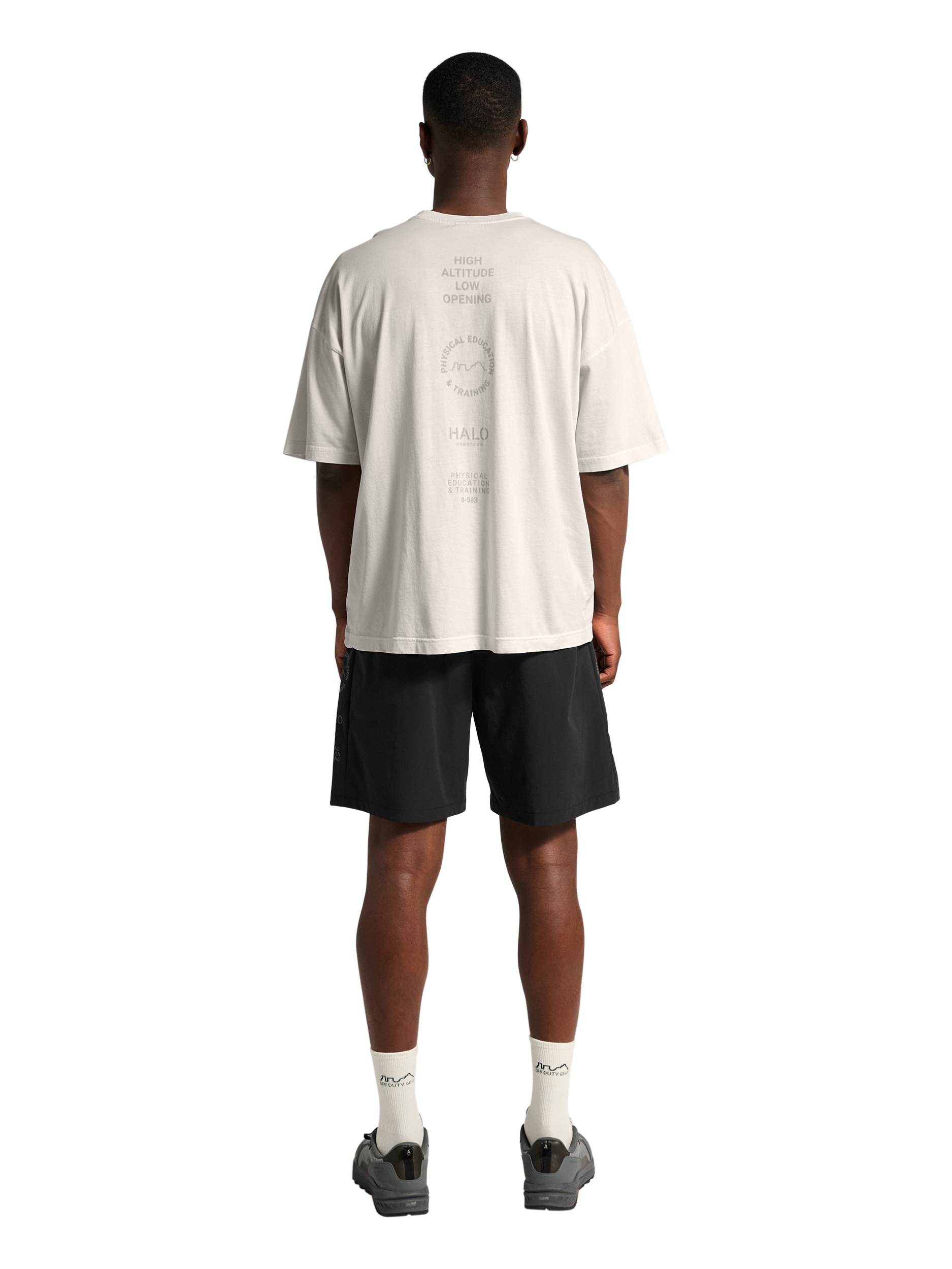 HALO GRAPHIC LOGO BOXY T-SHIRT