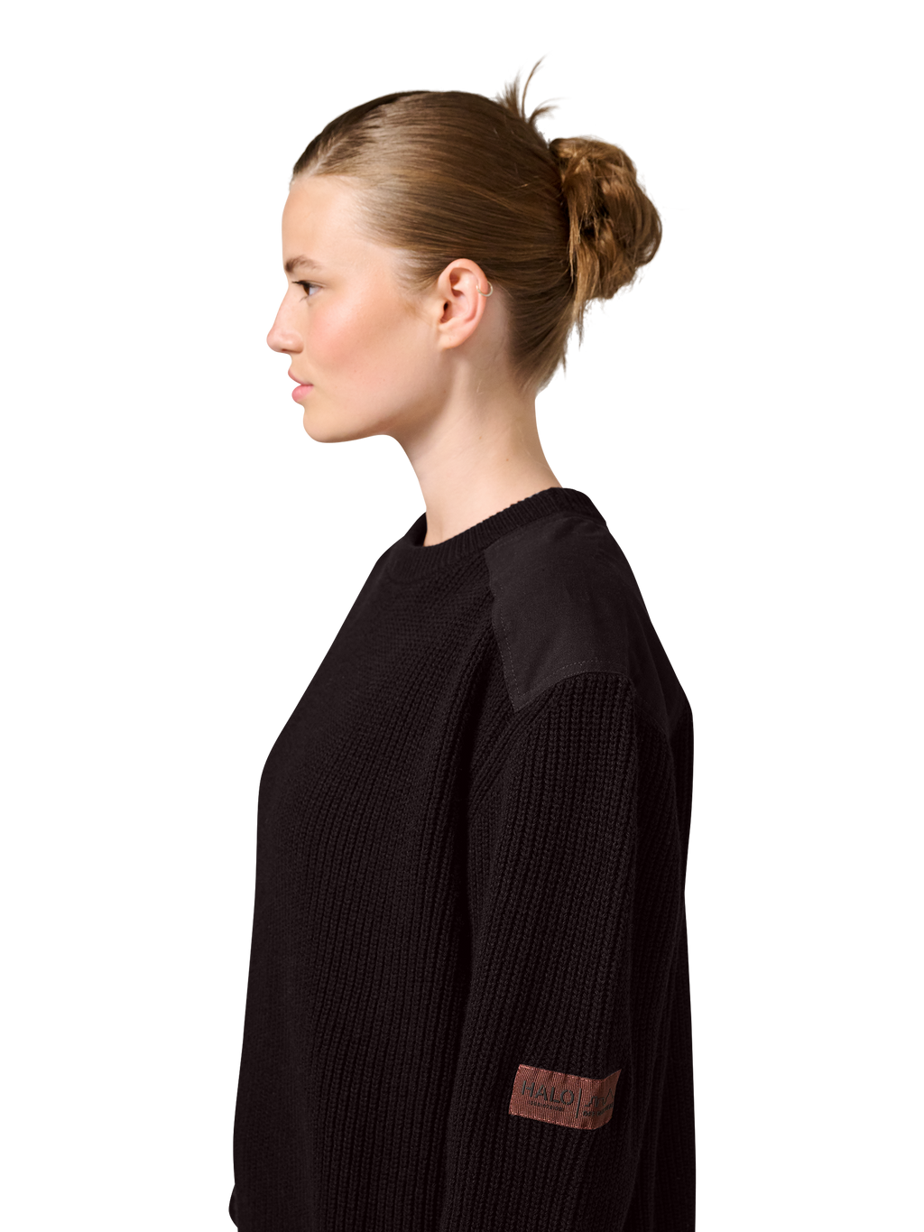HALO WOOL CREW KNIT