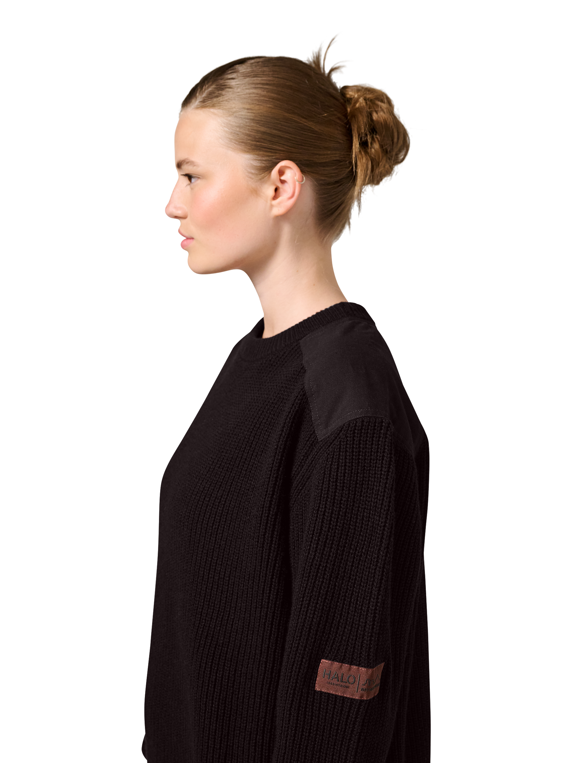 HALO WOOL CREW KNIT