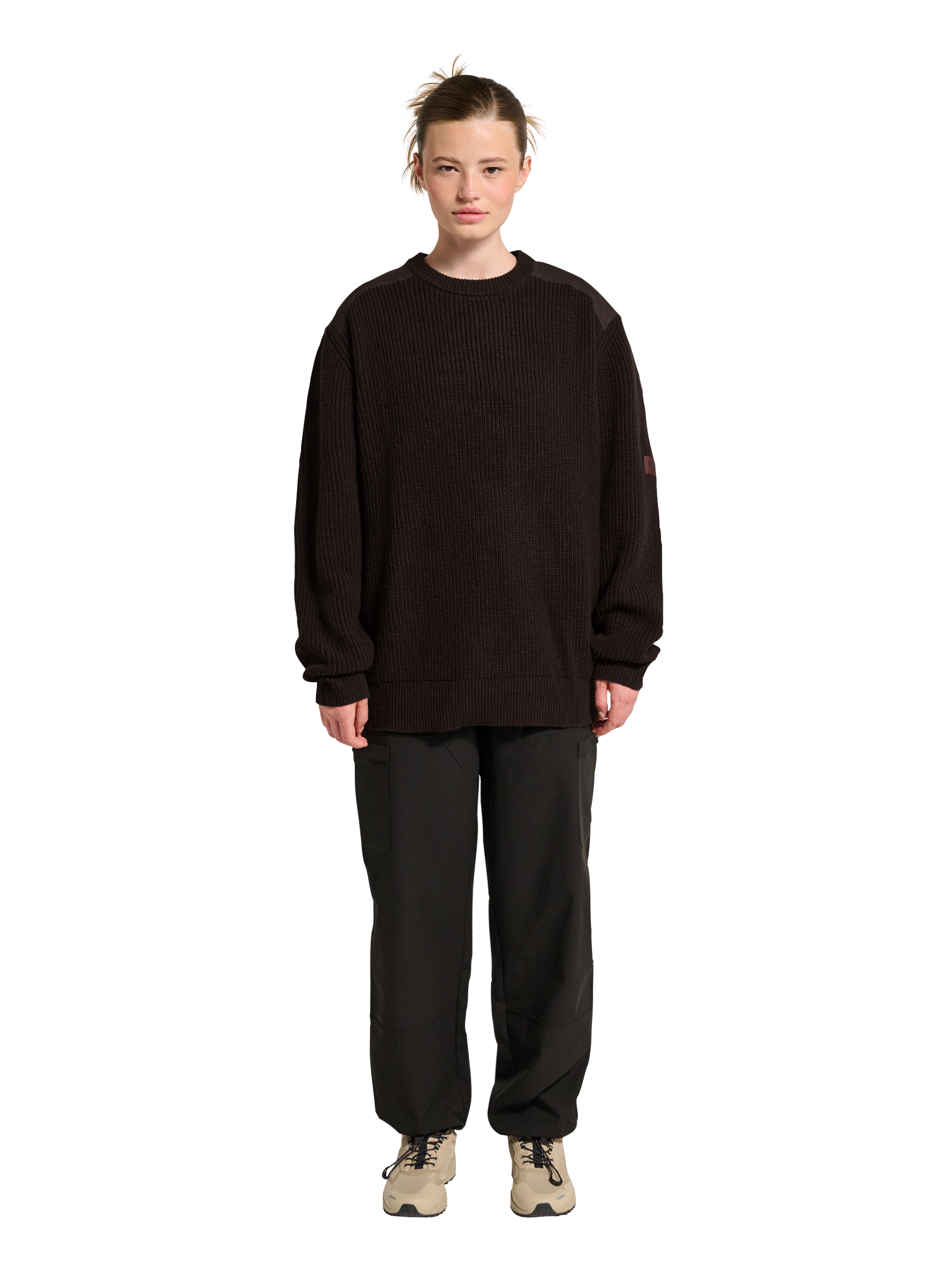 HALO WOOL CREW KNIT