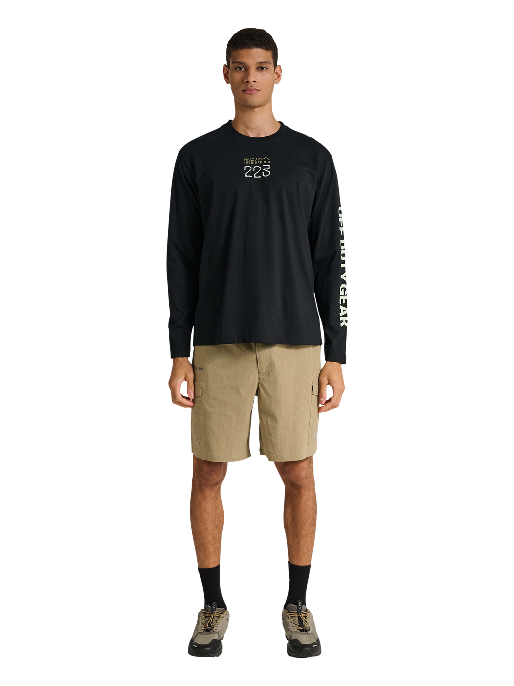 HALO GRAPHIC LS T-SHIRT