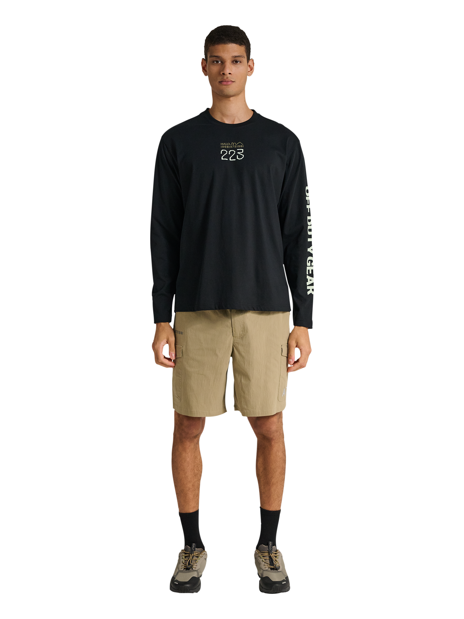HALO GRAPHIC LS T-SHIRT