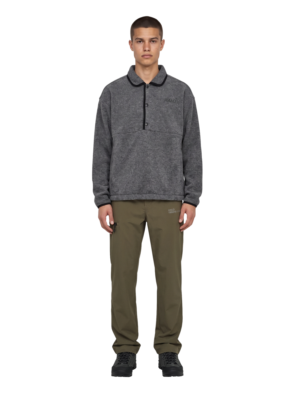 HALO FUSION POLO KNIT