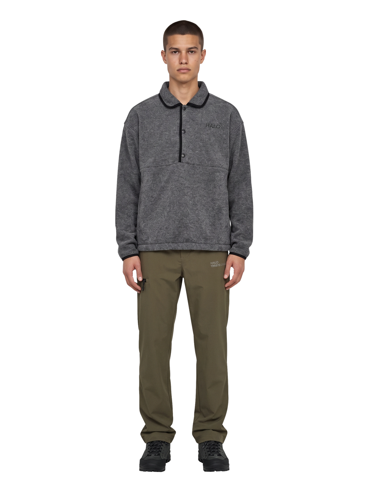HALO FUSION POLO KNIT