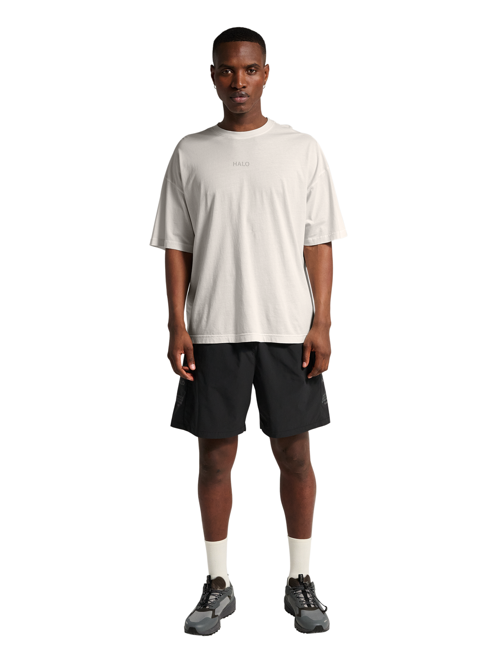 HALO GRAPHIC LOGO BOXY T-SHIRT