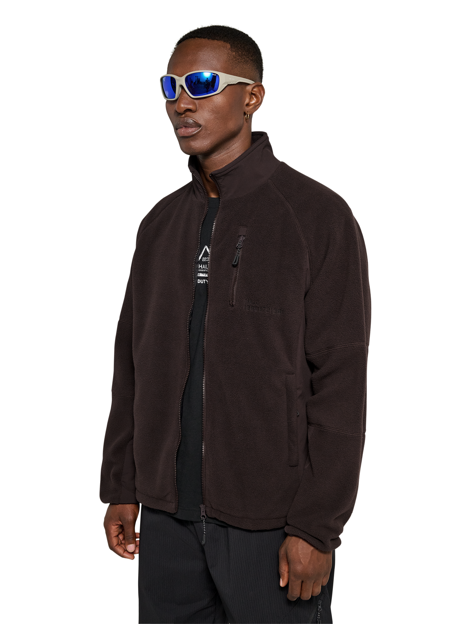 HALO WINDPROOF TEDDYFLEECE JACKET