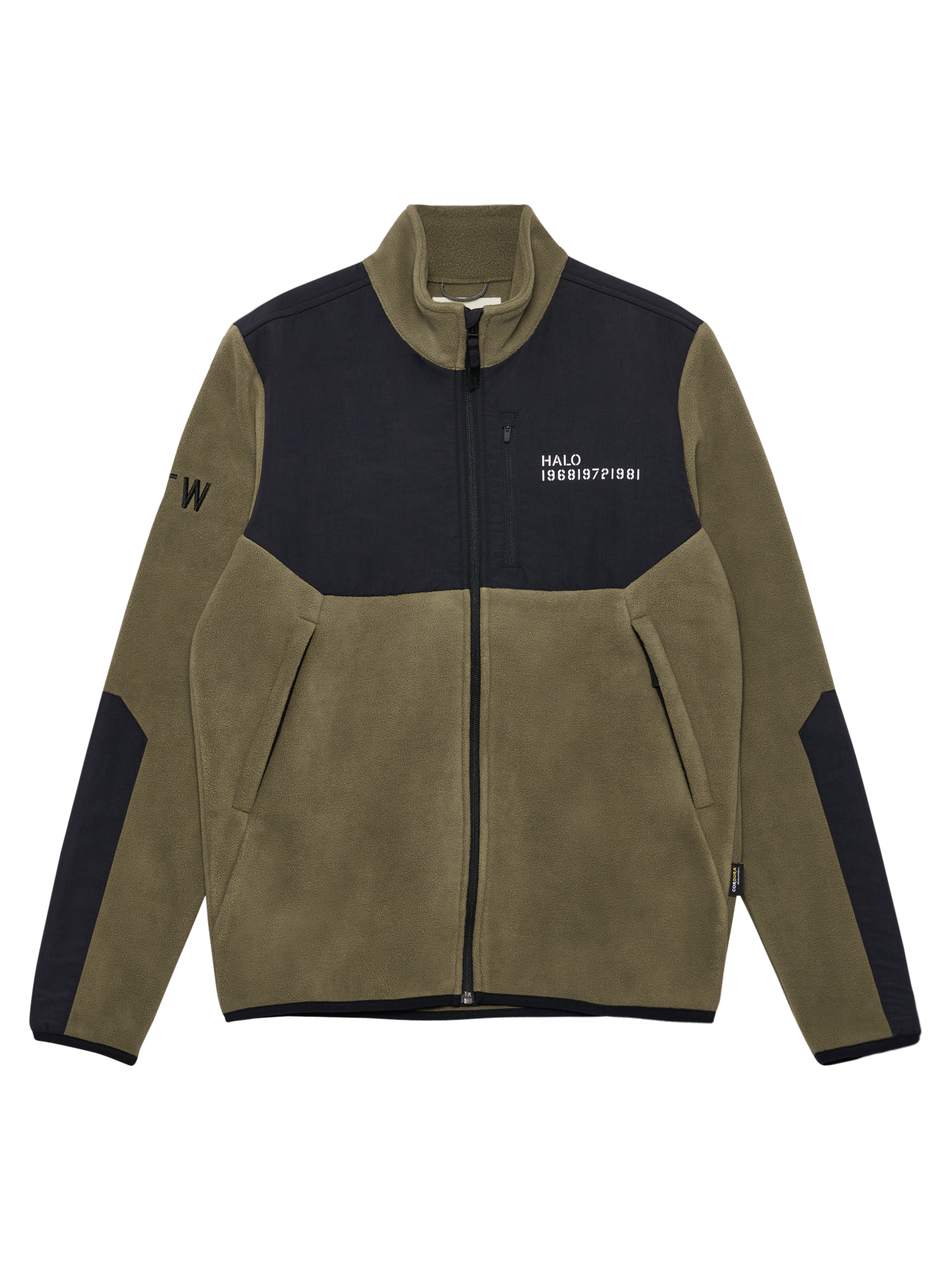 HALO BLOCKED ZIP FLEECE
