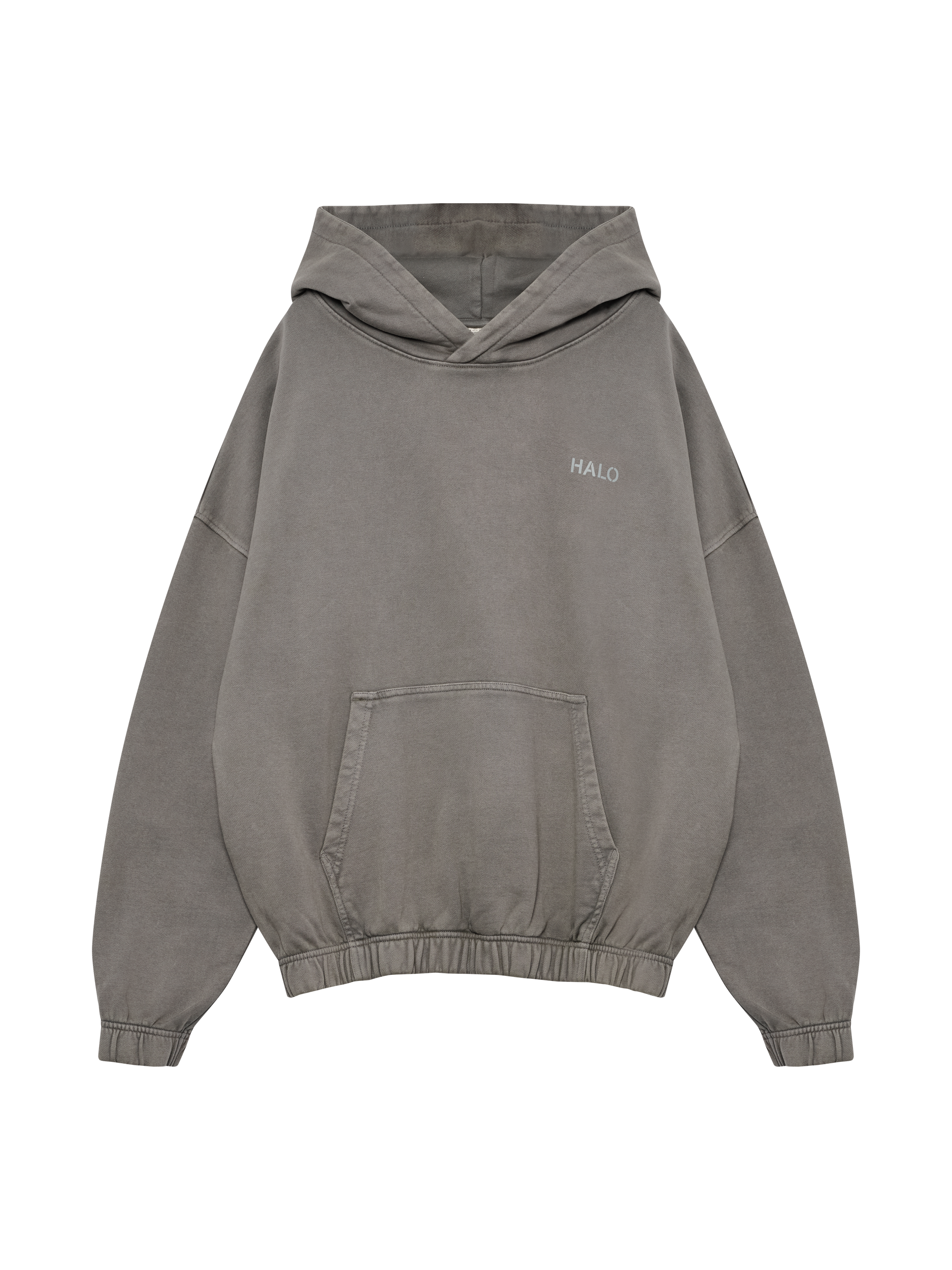 HALO DHOBI BOXY HOODIE