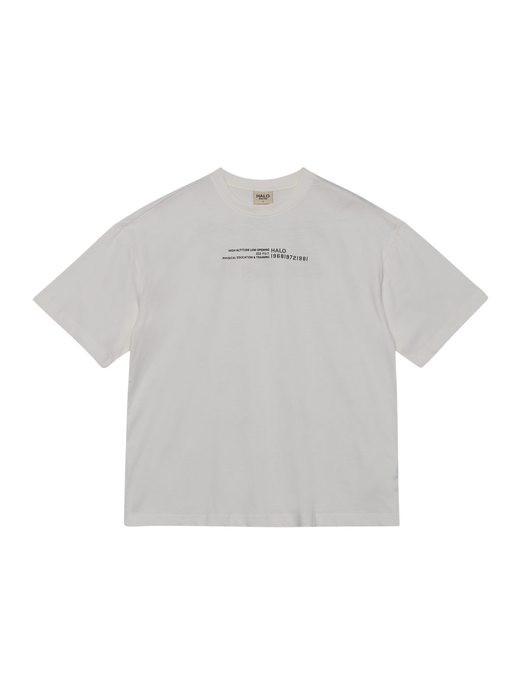 HALO GRAPHIC BOXY T-SHIRT