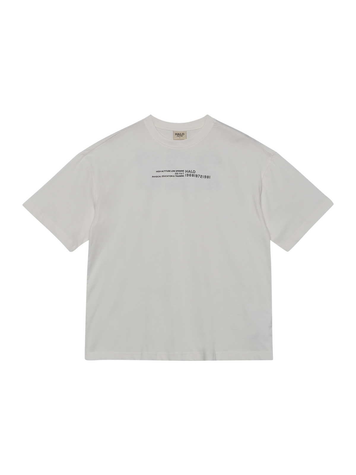 HALO GRAPHIC BOXY T-SHIRT