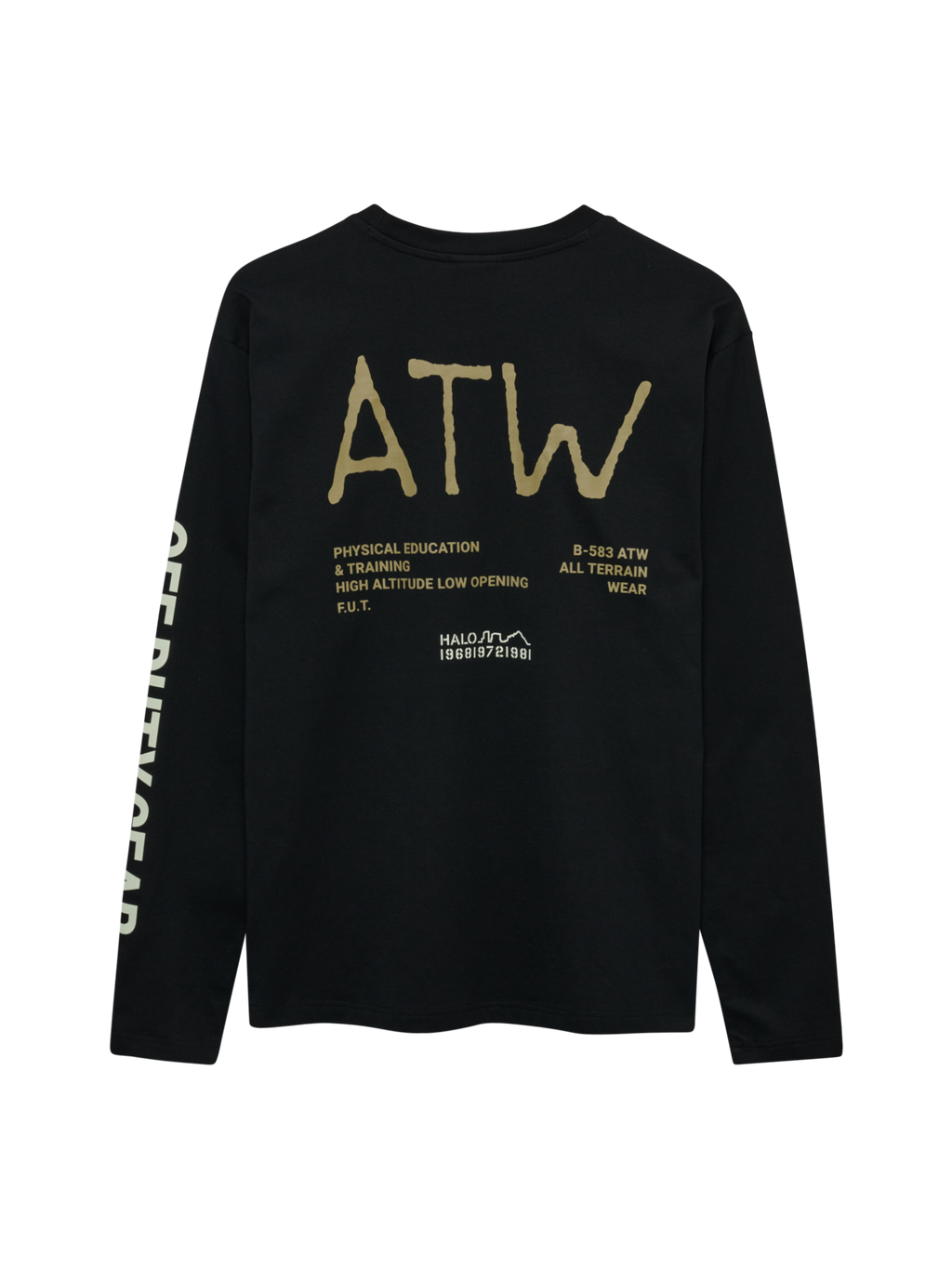 HALO GRAPHIC LS T-SHIRT