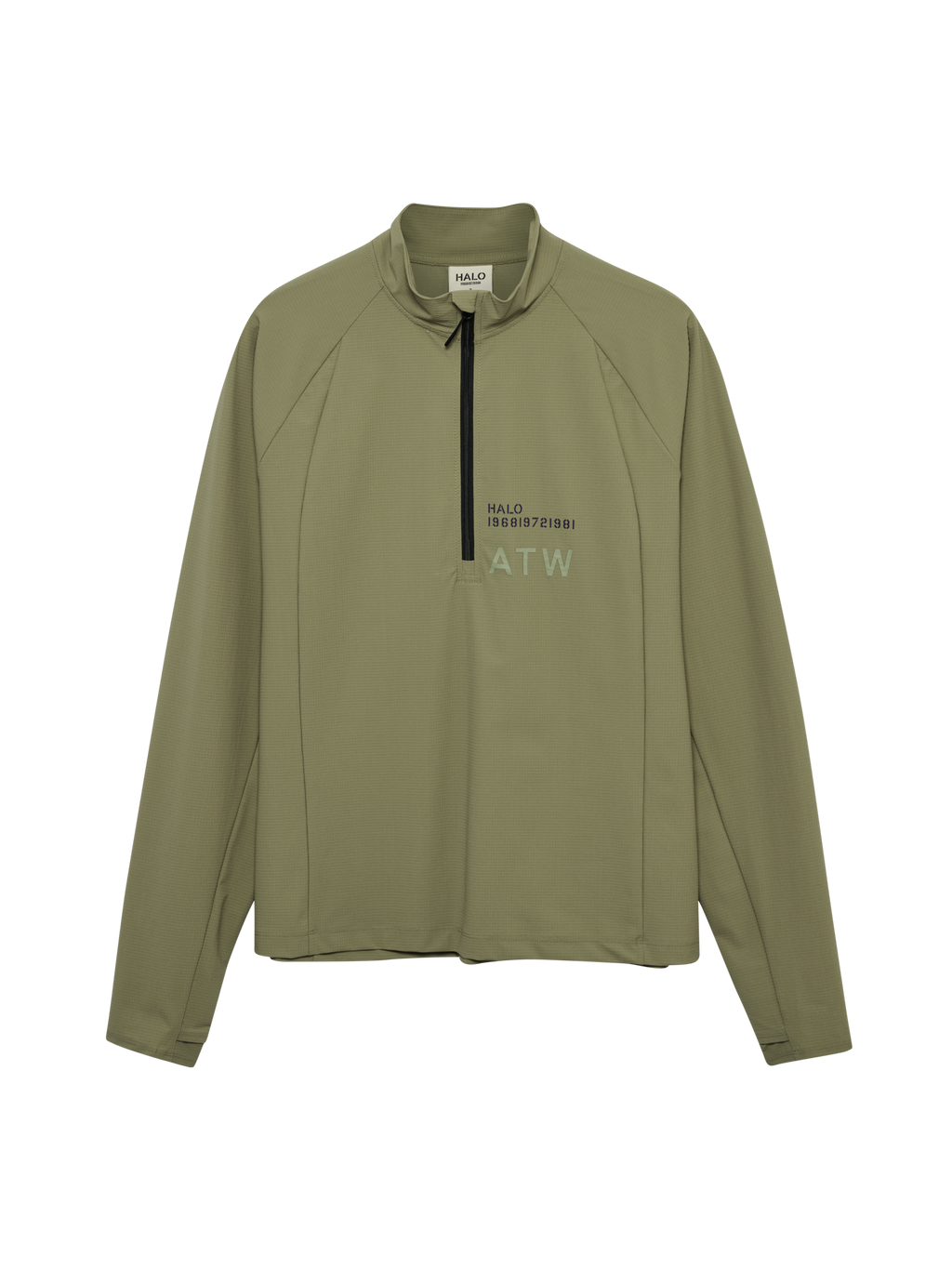 HALO AIR HALF ZIP SHIRT