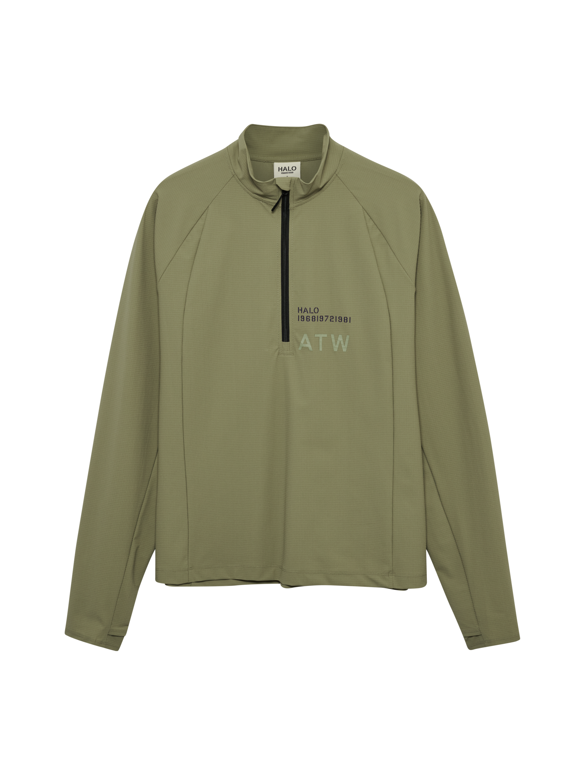 HALO AIR HALF ZIP SHIRT