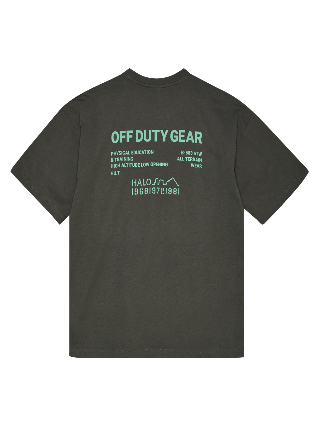 HALO GRAPHIC BOXY T-SHIRT
