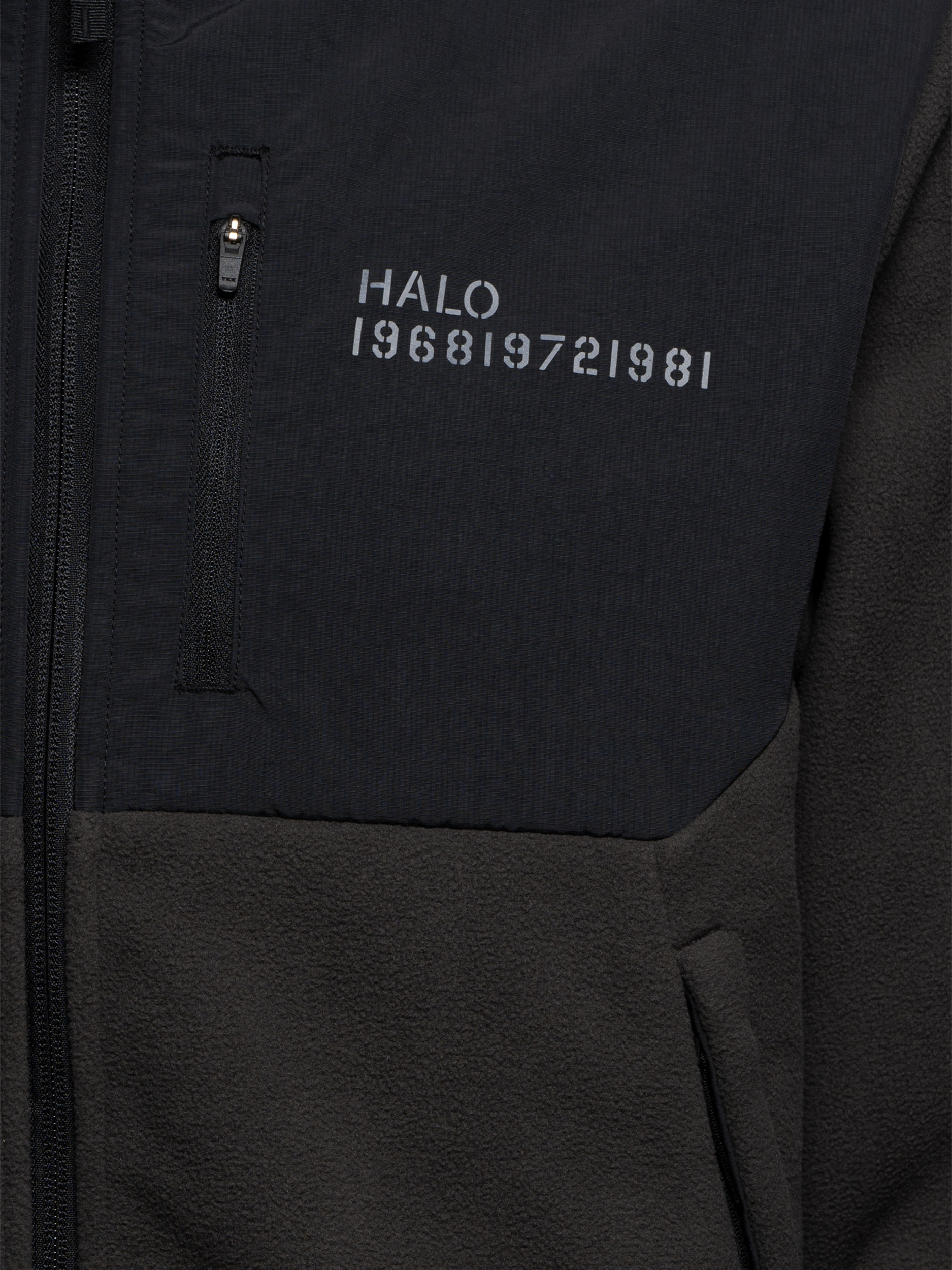 HALO BLOCKED ZIP FLEECE
