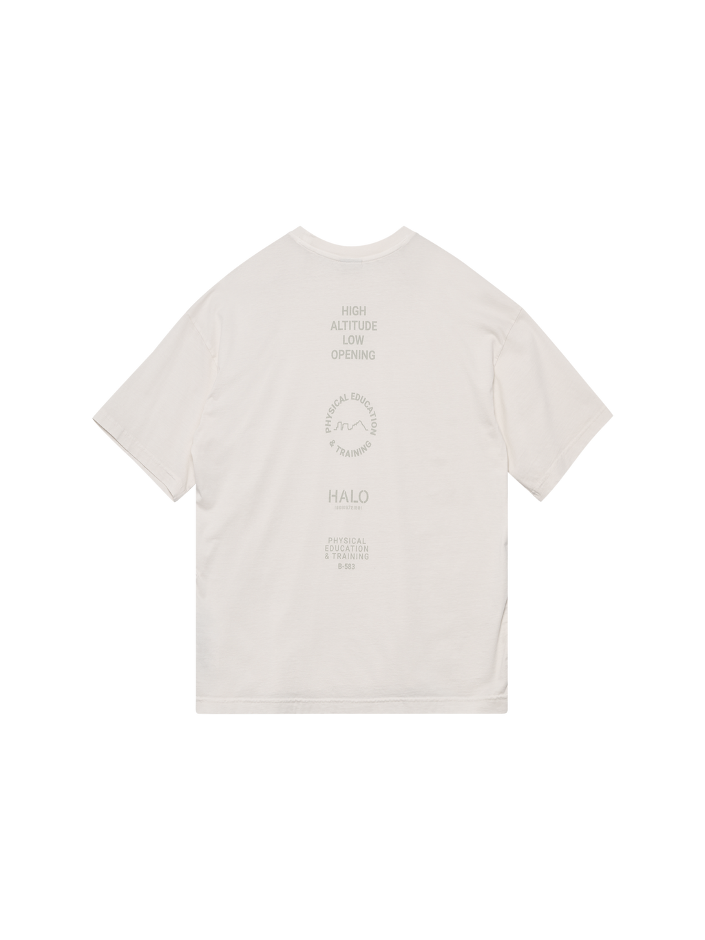 HALO GRAPHIC LOGO BOXY T-SHIRT