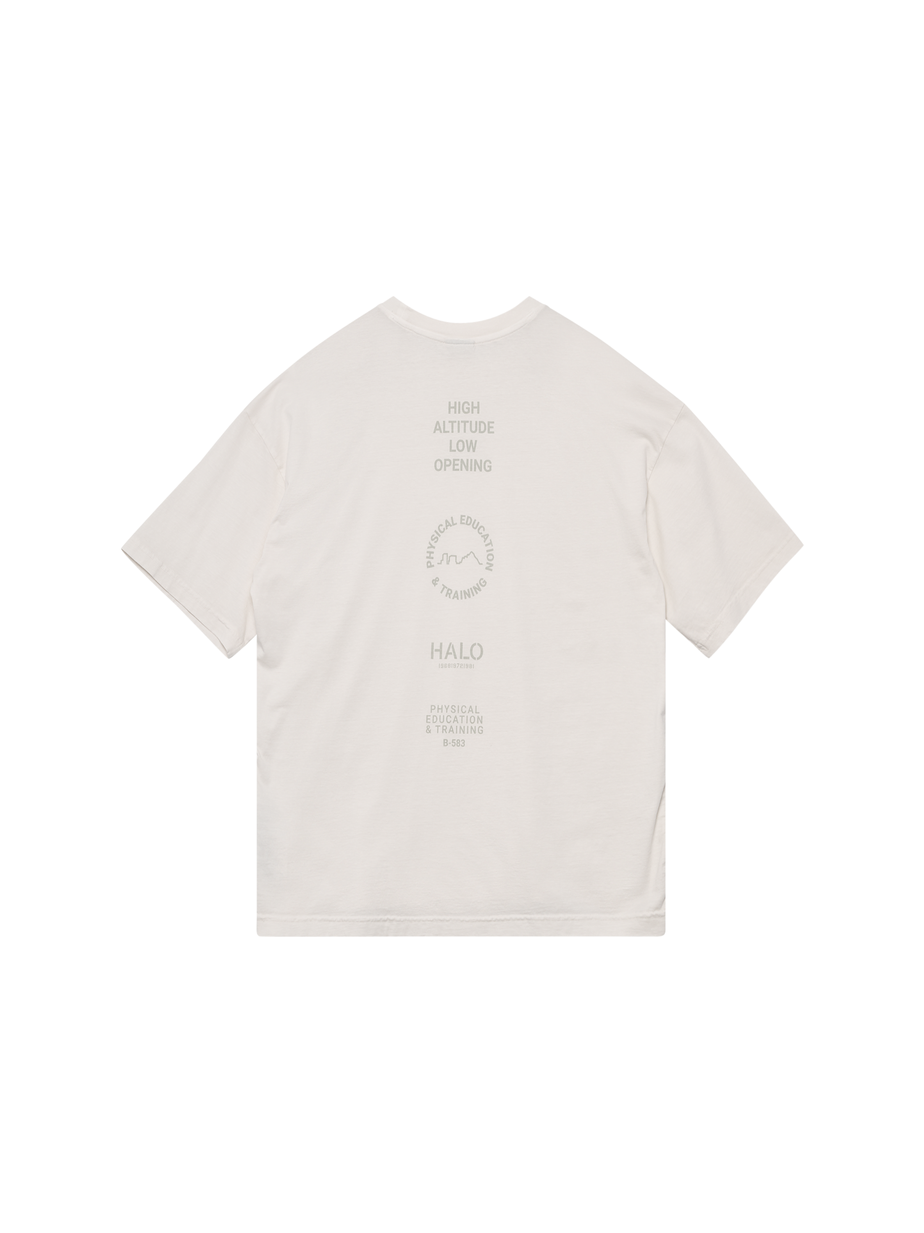 HALO GRAPHIC LOGO BOXY T-SHIRT
