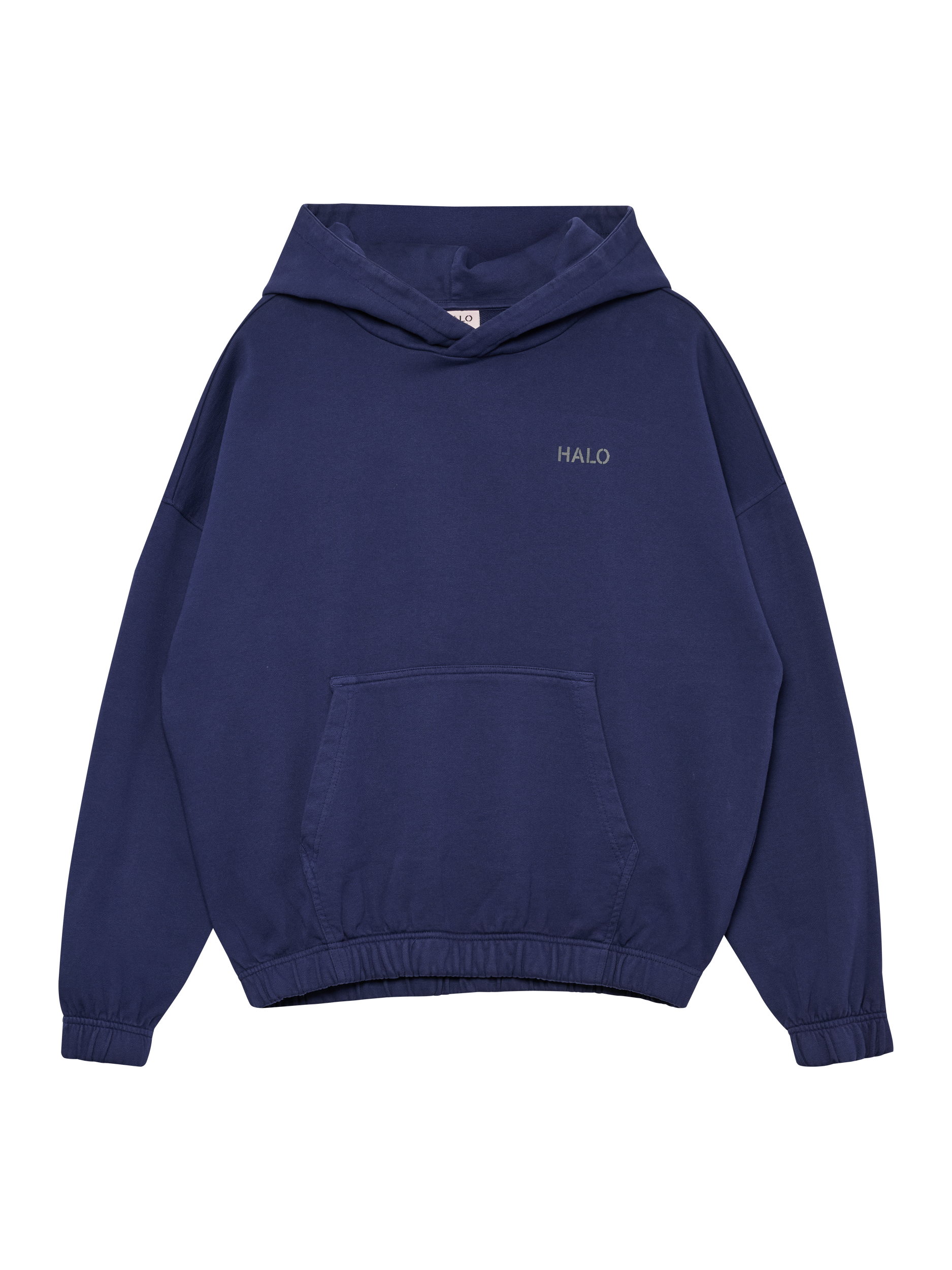 HALO DHOBI BOXY HOODIE