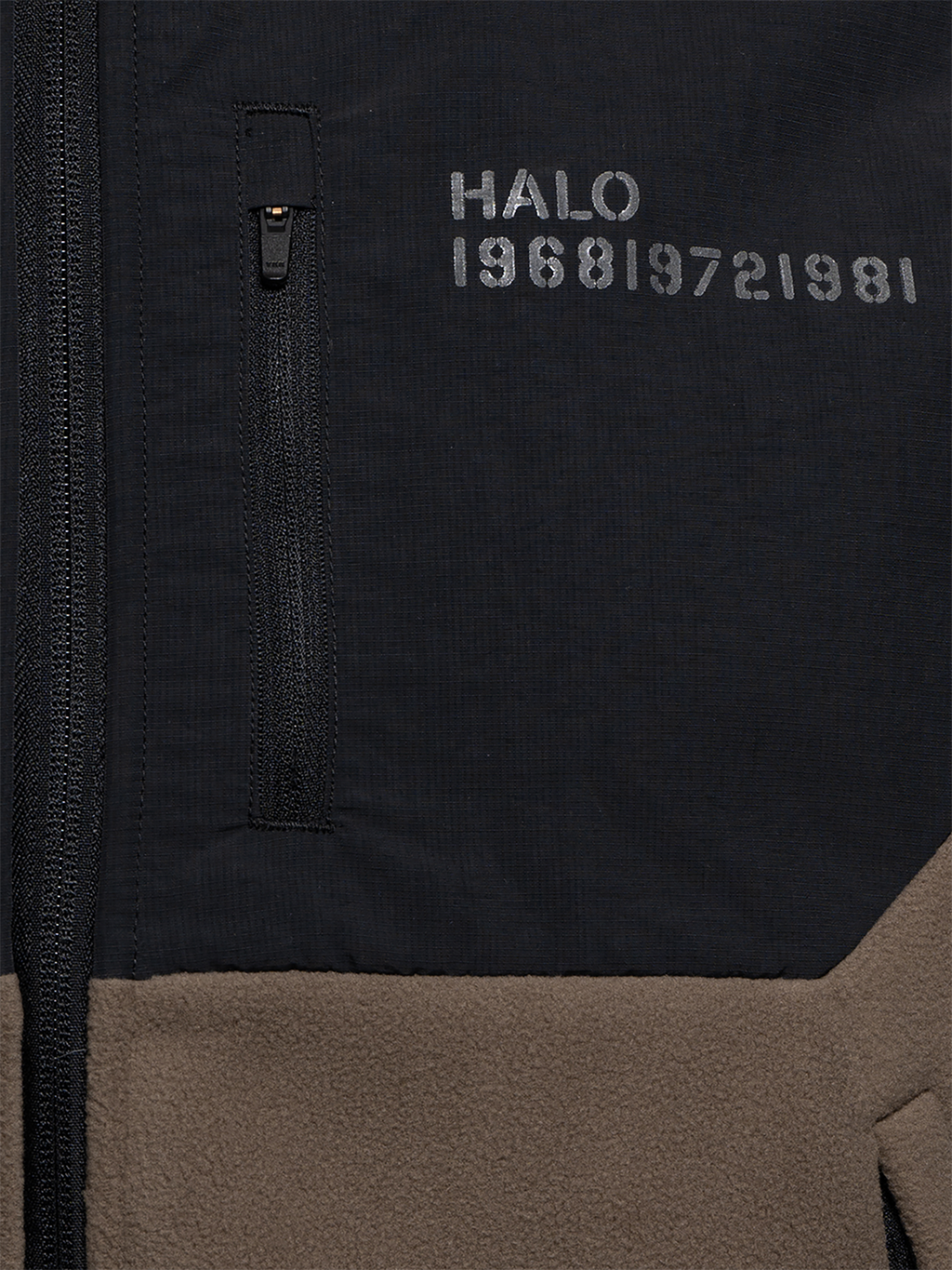 HALO BLOCKED FLEECE VEST