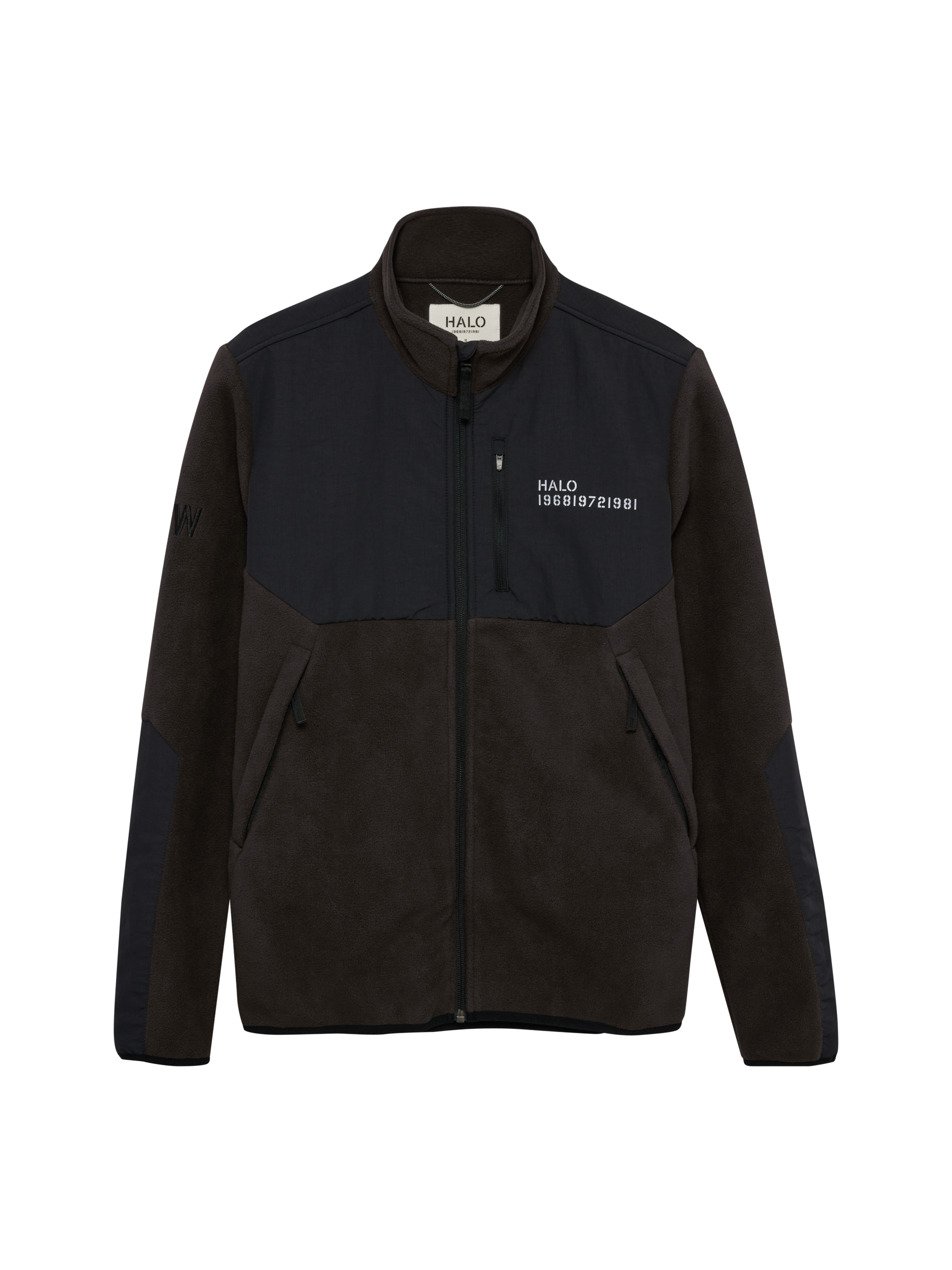 HALO BLOCKED ZIP FLEECE