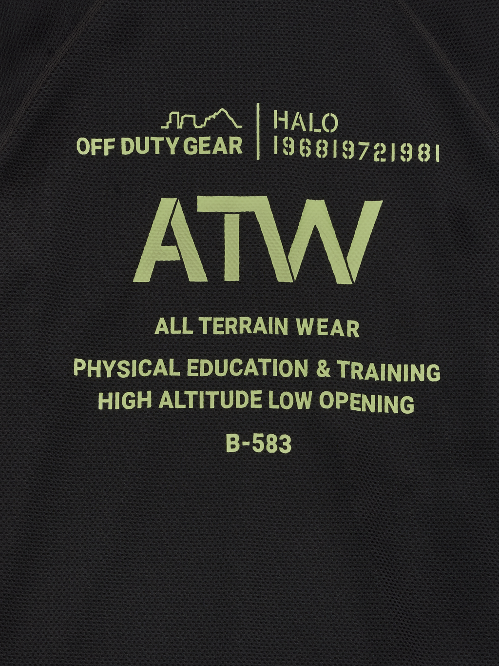 HALO SORONA HALF ZIP