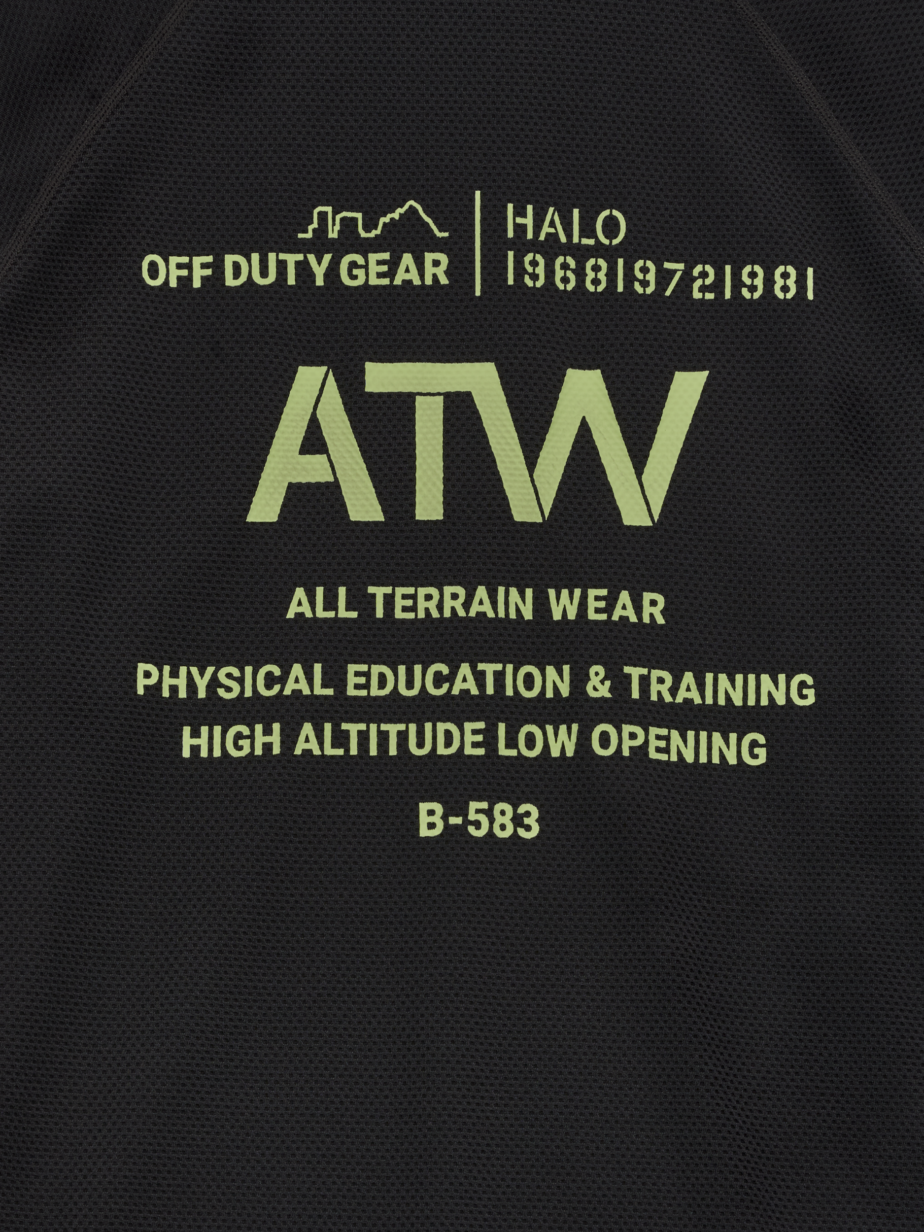 HALO SORONA HALF ZIP