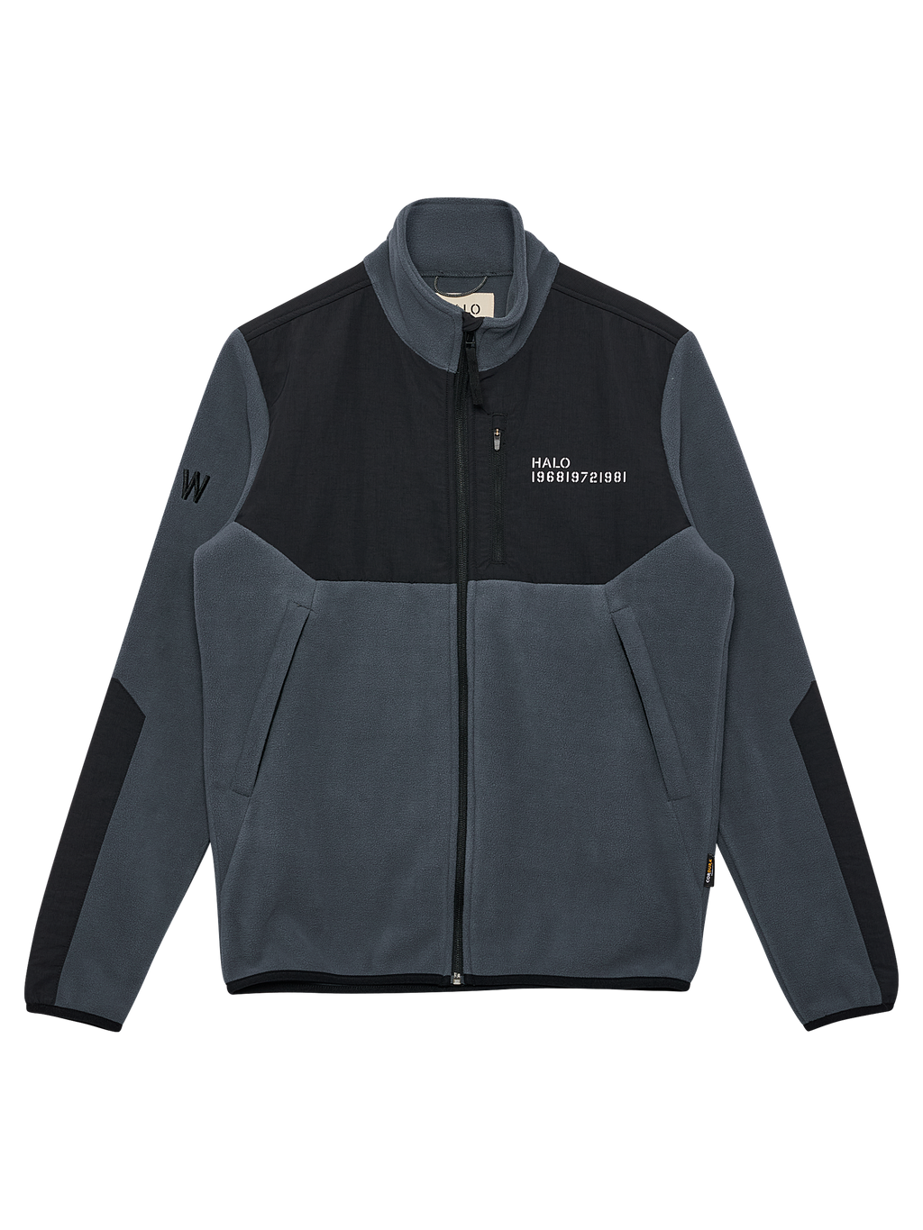 HALO BLOCKED ZIP FLEECE