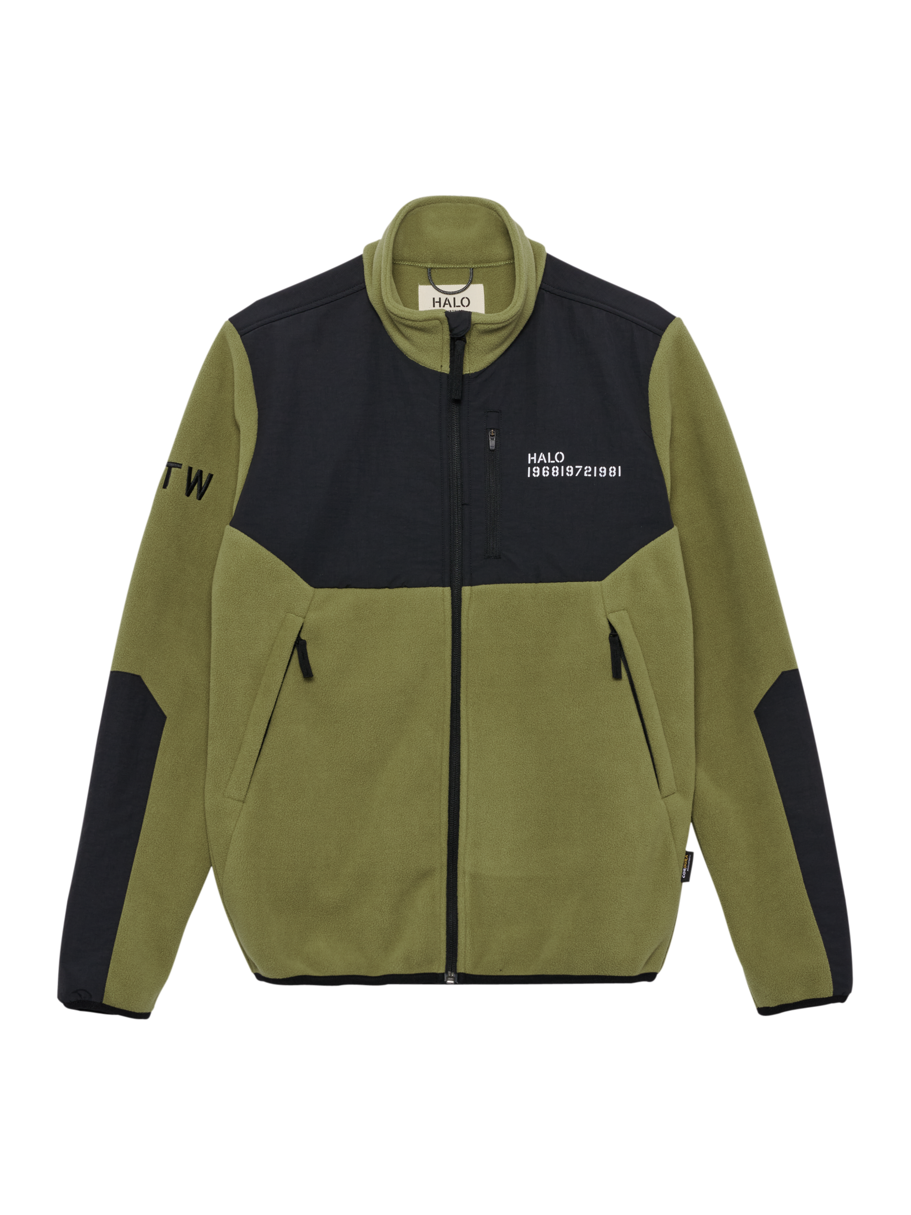 HALO BLOCKED ZIP FLEECE