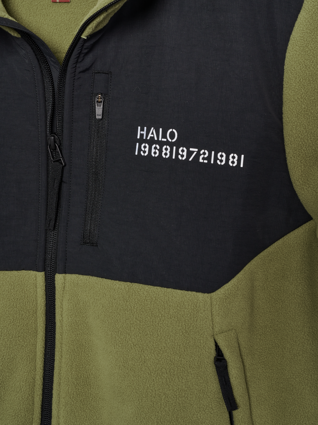HALO BLOCKED ZIP FLEECE