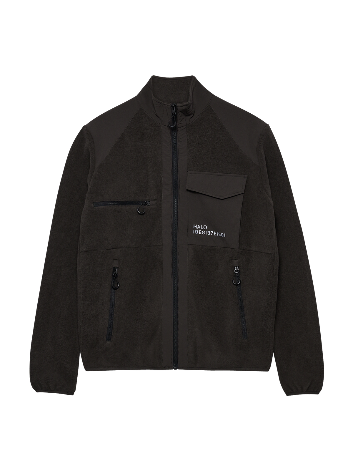 HALO PANELED FLEECE JACKET