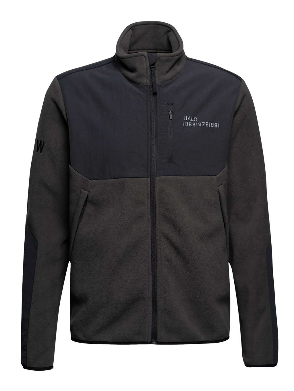 HALO BLOCKED ZIP FLEECE