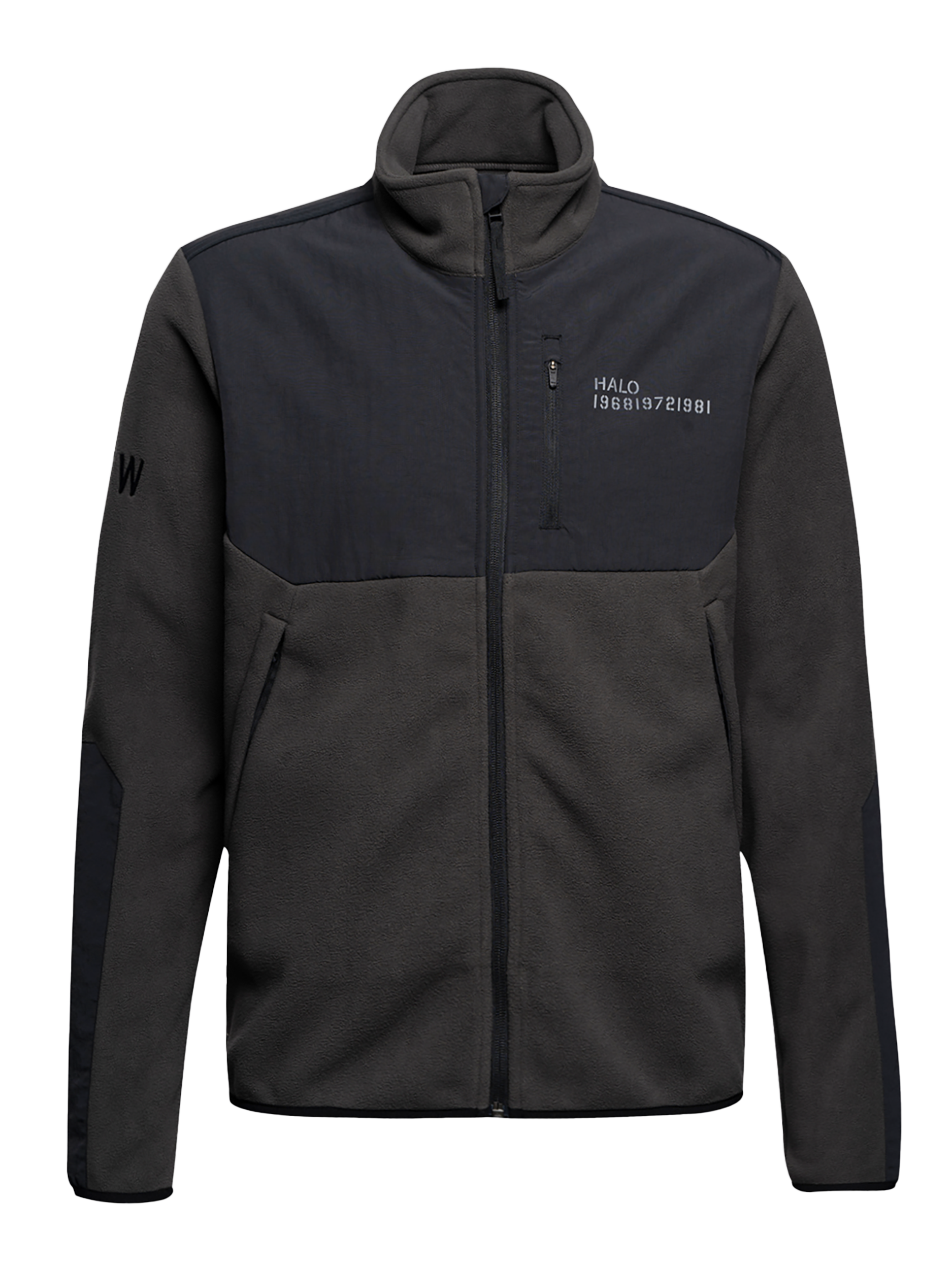 HALO BLOCKED ZIP FLEECE