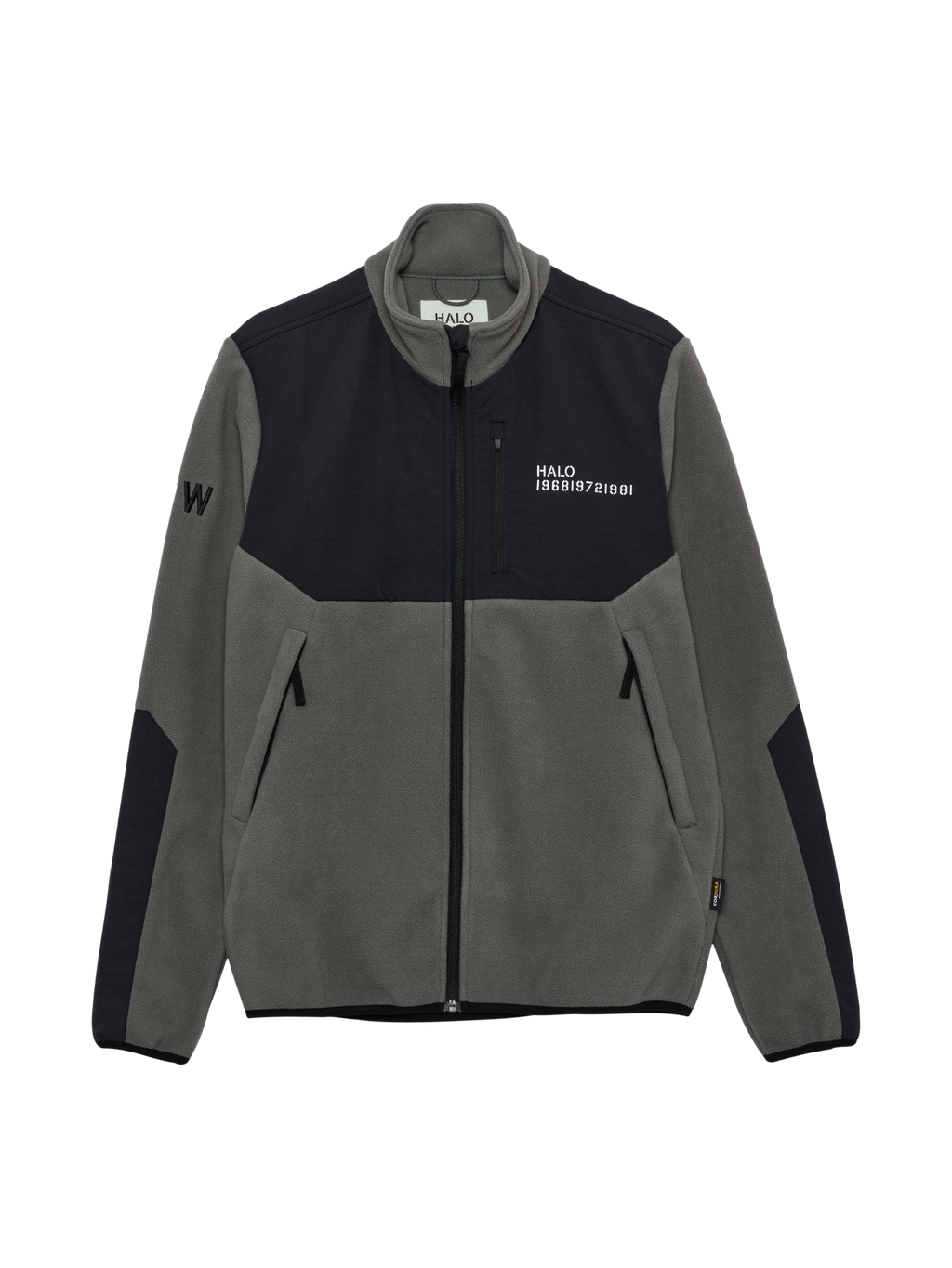 HALO BLOCKED ZIP FLEECE