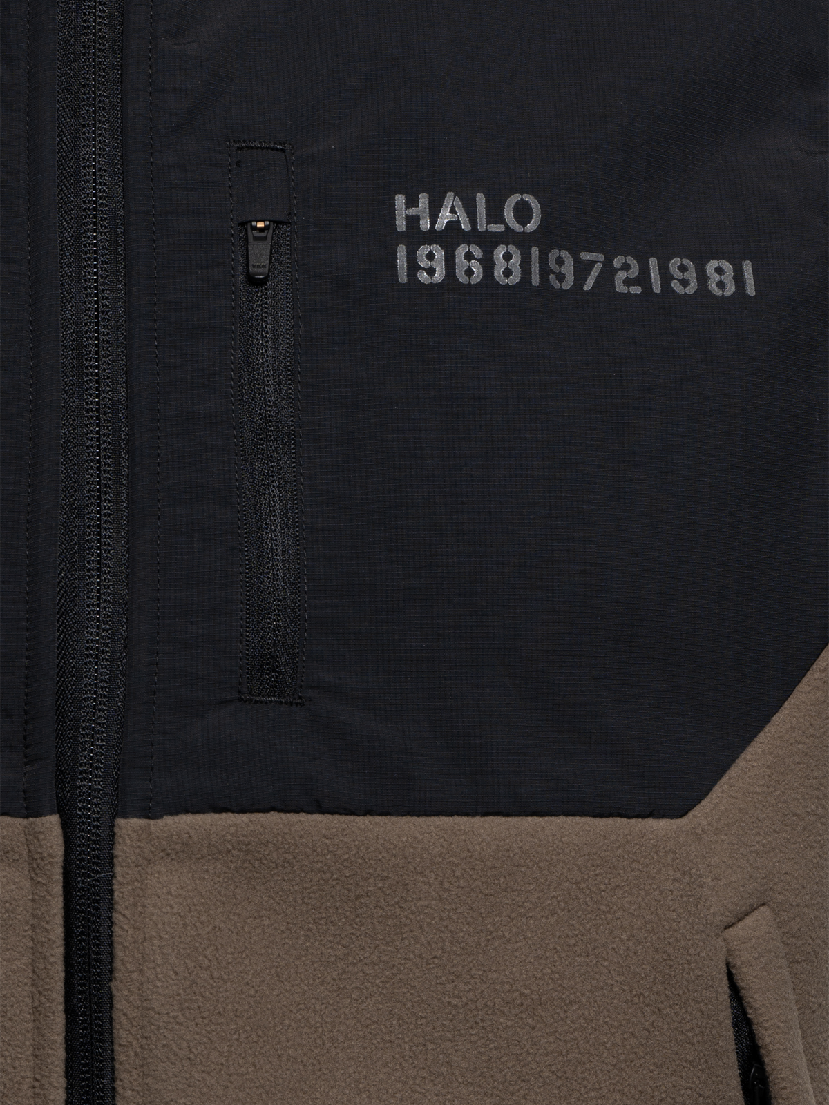 HALO BLOCKED FLEECE VEST