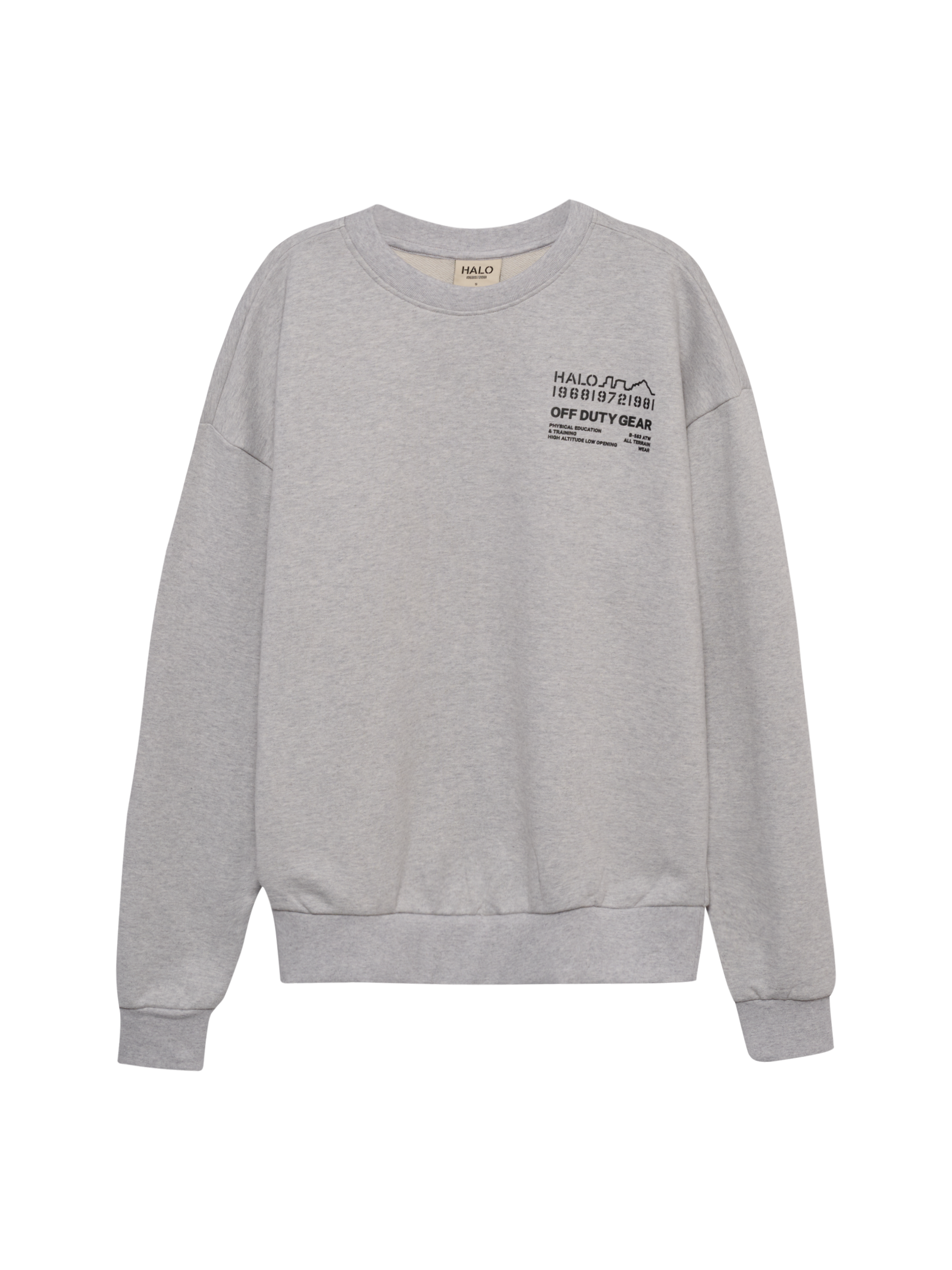 HALO GRAPHIC BOXY CREW